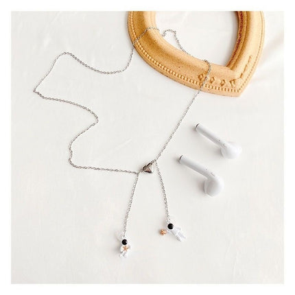 Ruimtevaarder Blom Hanger Oorfoon Anti-Verloor Ketting Brilketting