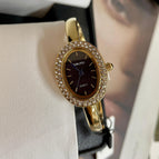 Gold Black With Diamond