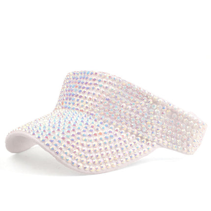 Spot Drill Sun Hat Sun Protection No Top Girl's Cap