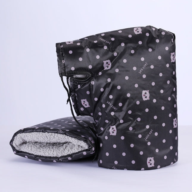 Winter Electric Motorcycle Handle Thickened Waterproof