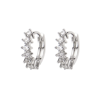 Women's Fashion Simple Zircon Earrings