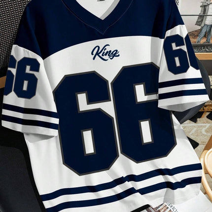 Round Neck Machine Washable Men's Chicago No 23 3D Printed T-shirt