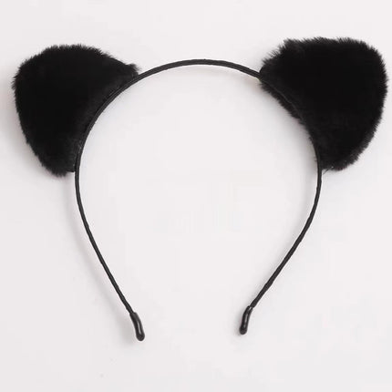 Cute Face Wash Hair Bands Female Cartoon Headwear Hair Band Headband Apply