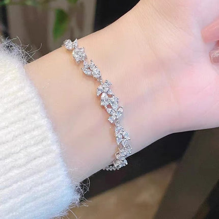 Nuwe Modieuse Instagram-styl Wisteria Blom Handketting
