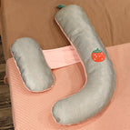 Strawberry / Curved pillowplus small pillow