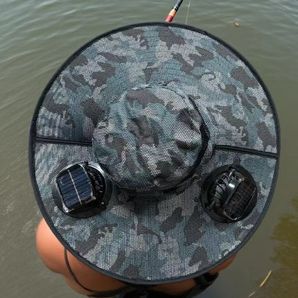 Twin Fan Cap Long Battery Life Large Mah Lithium Battery