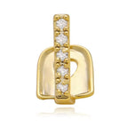 Single Golden Zircon