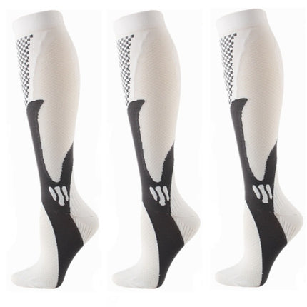 Professional Sports Running Fitness Basketball Skipping Rope Long Calf Compression Stockings Long Tube Breathable