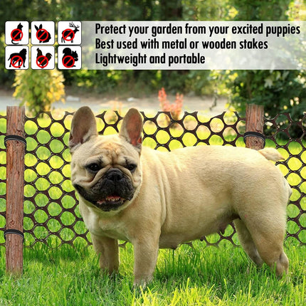 Plastic Chicken Burger Gardening Hexagonal Poultry Fence