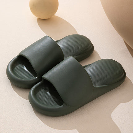 Fashionable Thick Soles Soft And Silent Couples EVA Anti-slip Slippers