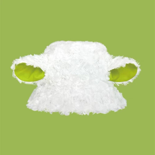 Plush Knitted Warm Ear Protection Woolen Hat