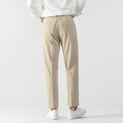 Spring Men's Pants Straight Loose Casual Pants
