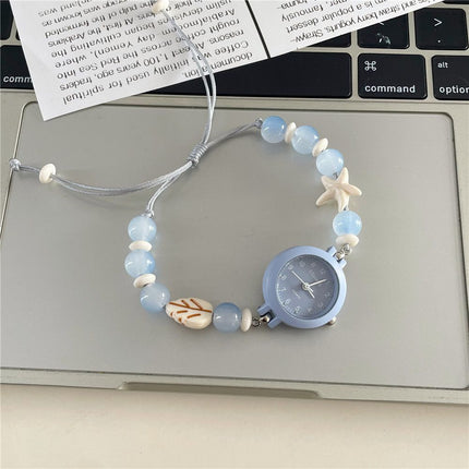 Creative Niche Unpopular Sweet Beaded Watch Ins Style High Appearance