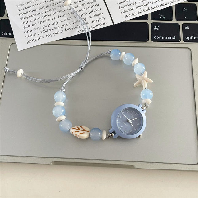 Creative Niche Unpopular Sweet Beaded Watch Ins Style High Appearance