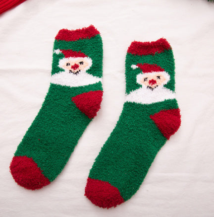 Fashion Simple Magnetic Christmas Socks For Men And Women