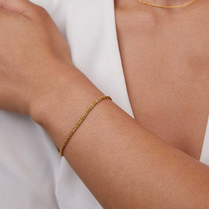 Somer Nuwe Goue Vonkelarmband Vroue