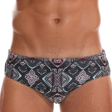 Solid Color Plus Size Swimming Shorts