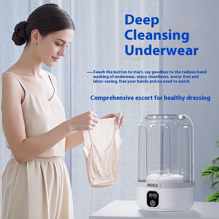 Koordlose Mini Wasmachine Draagbare Outomatiese