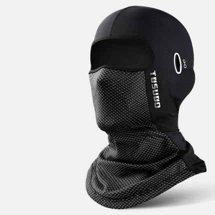 Sun Protection Ice Silk Headgear Mask Male