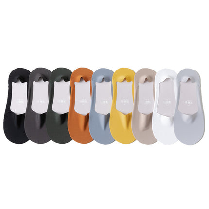Men's Thin Arbitrary Cut Ice Silk Seamless Low Cut Socks