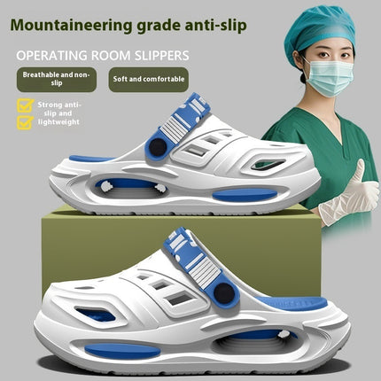 Slippers Men's Summer Outdoor Hole Shoes Deodorant And Non-slip