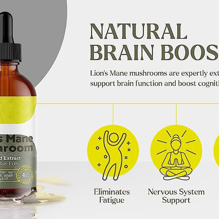 Lion Mane Mushroom Drops