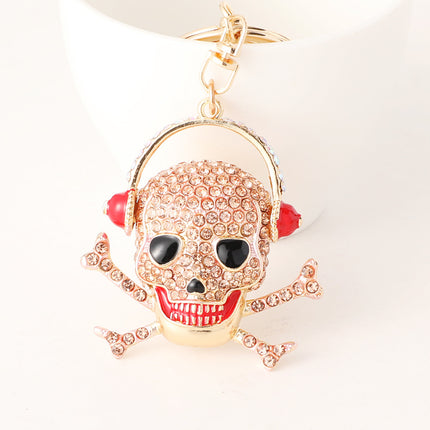 Creative And Versatile Skeleton Car Keychain Pendant