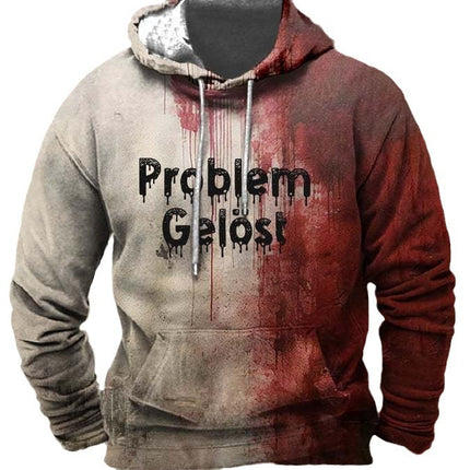 3D Printing Cross-border Hooded Sweaters Menswear