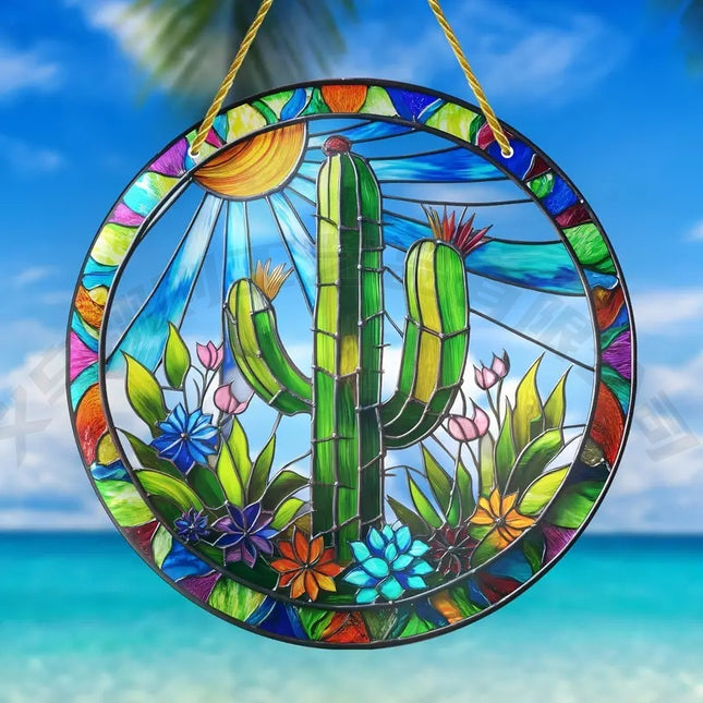 Bohemian-style Colorful Indoor And Outdoor Acrylic Discs For Decoration