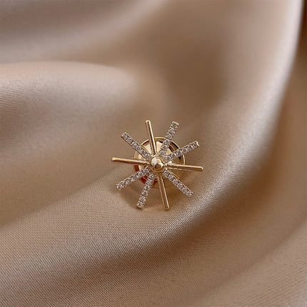 Small Bow  High-end Corset Sewing Free Shirt Anti-exposure Button