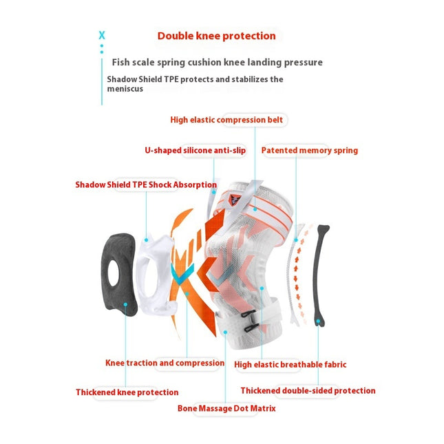 Running Knee Protective Sleeve Training Leggings