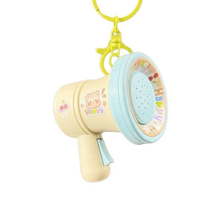 Spotprent Opname Klein Horing Sleutelhanger Speelding Ornament