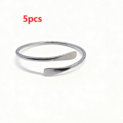 Edgy Punk-style Cross-border Bangle Bracelet From Europe And The US