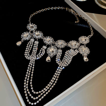 Diamantblom Kwassie-ketting Ligte Luukse Hoëgraadse Truiketting