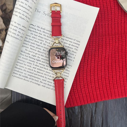 Leerarmband Nuwejaar Rooi Meisie