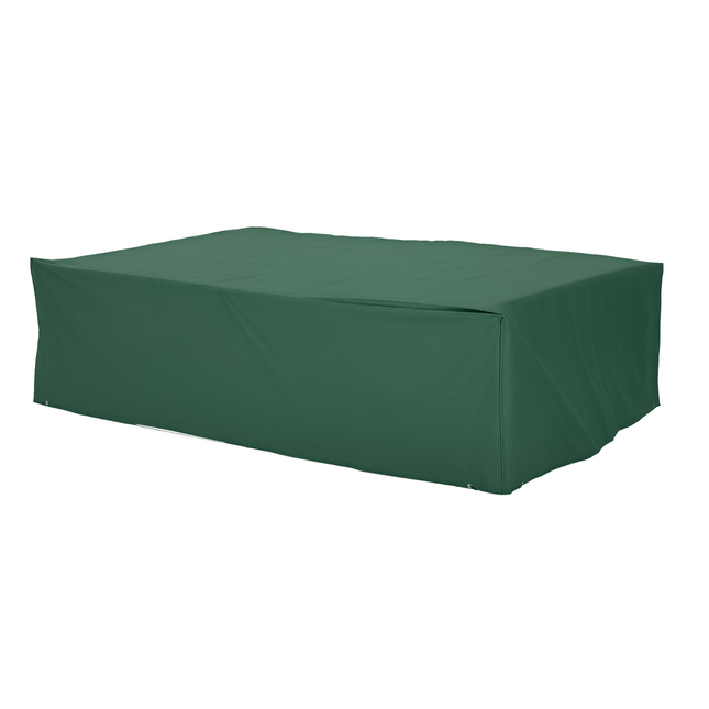 97" x 65" x 26" Swaar Diens Buitelug Seksionele Bankbedekking, Waterdigte Patio Meubelbedekking vir Weerbeskerming, Donkergroen