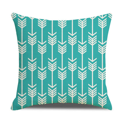 Oorgrens-kussingsloop Eenvoudige Geometrie Warmverkope Linne Kussingsloop Sofa Kussing Huishoudelike Items