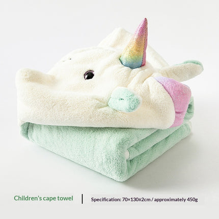 Strokiesprent Badjas Koraalvlies Absorberende Kinderbadhanddoek
