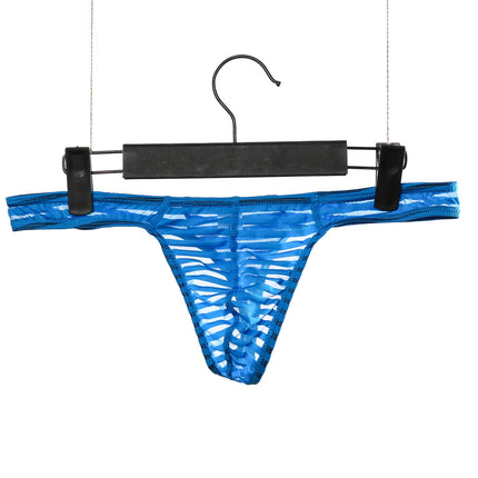 Men's T-shaped Underwear Breathable Low Waist U Convex T-shaped Panties