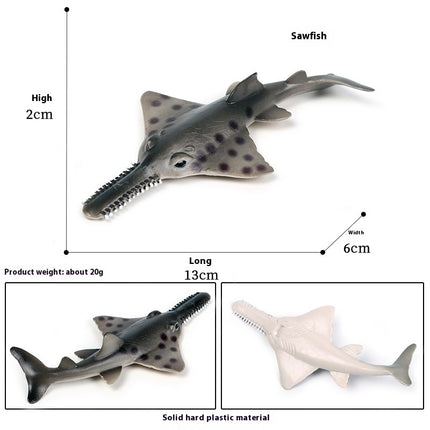 Simulation Marine Animal Model Children's Cognitive Toy