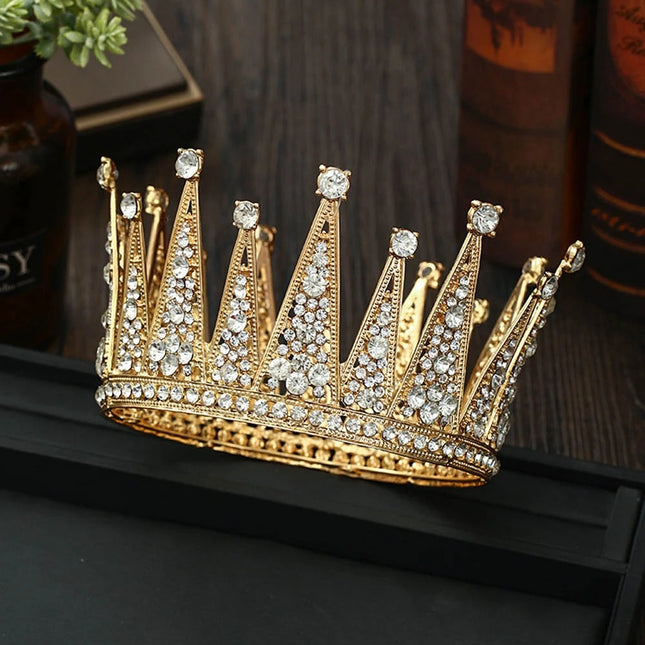 Mode Bruidshaartoebehore Legering Hol Diamantkroon