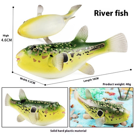 Simulation Marine Animal Model Children's Cognitive Toy