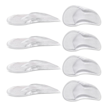 Transparent Soft Arch Support Correction Flat Foot Pes Cavus Orthopedic Insole