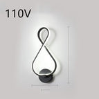 8black 110V / White light