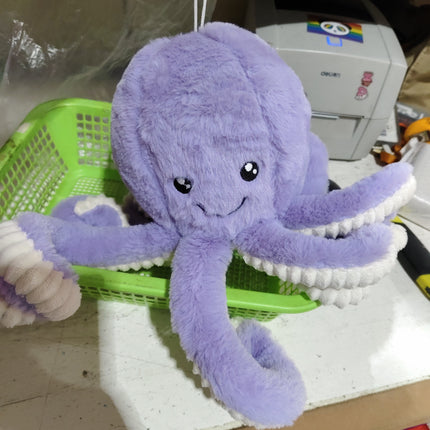 Lovely Simulation Octopus Pendant Plush Stuffed Toy Soft Animal Home Accessories Cute Doll Children Gifts