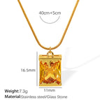 TPXL88G Gold Necklace