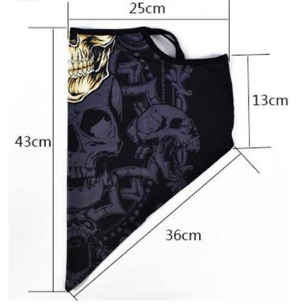 Cycling Face Towel, Desert Sunscreen And Sand-proof Face Towel