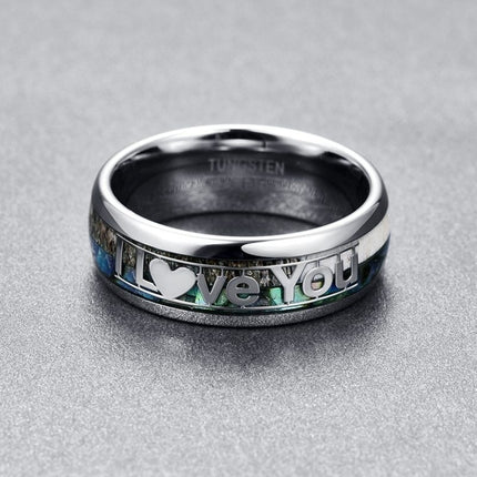 Mans- en Dames Modieuse Minimalistiese Ring