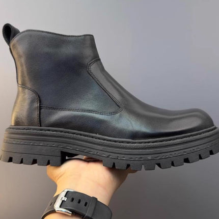 Autumn And Winter New Chelsea Boots Men's Business Shirt