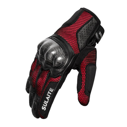 Motorcycle Riding Breathable Carbon Fiber Anti-drop Gloves